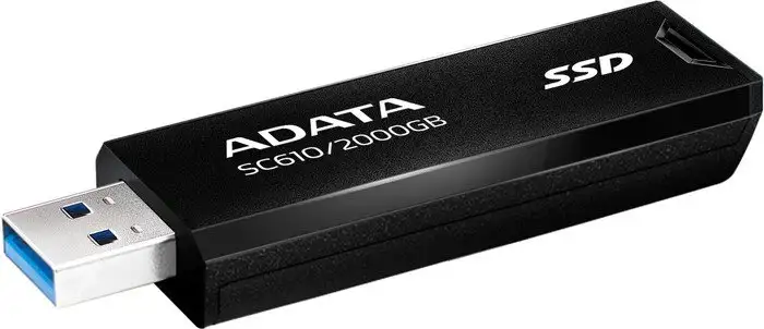Внешний накопитель ADATA SC610 2TB SC610-2000G-CBK/RD – фото товара