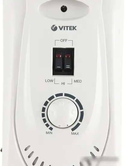 Масляный радиатор Vitek VT-1704 W - фото товара