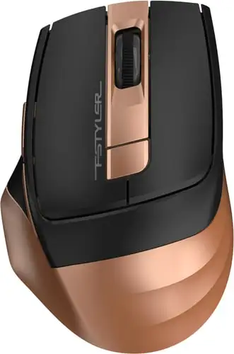 Мышь A4Tech Fstyler FG35 (черный/золотистый) – изображение в каталоге
