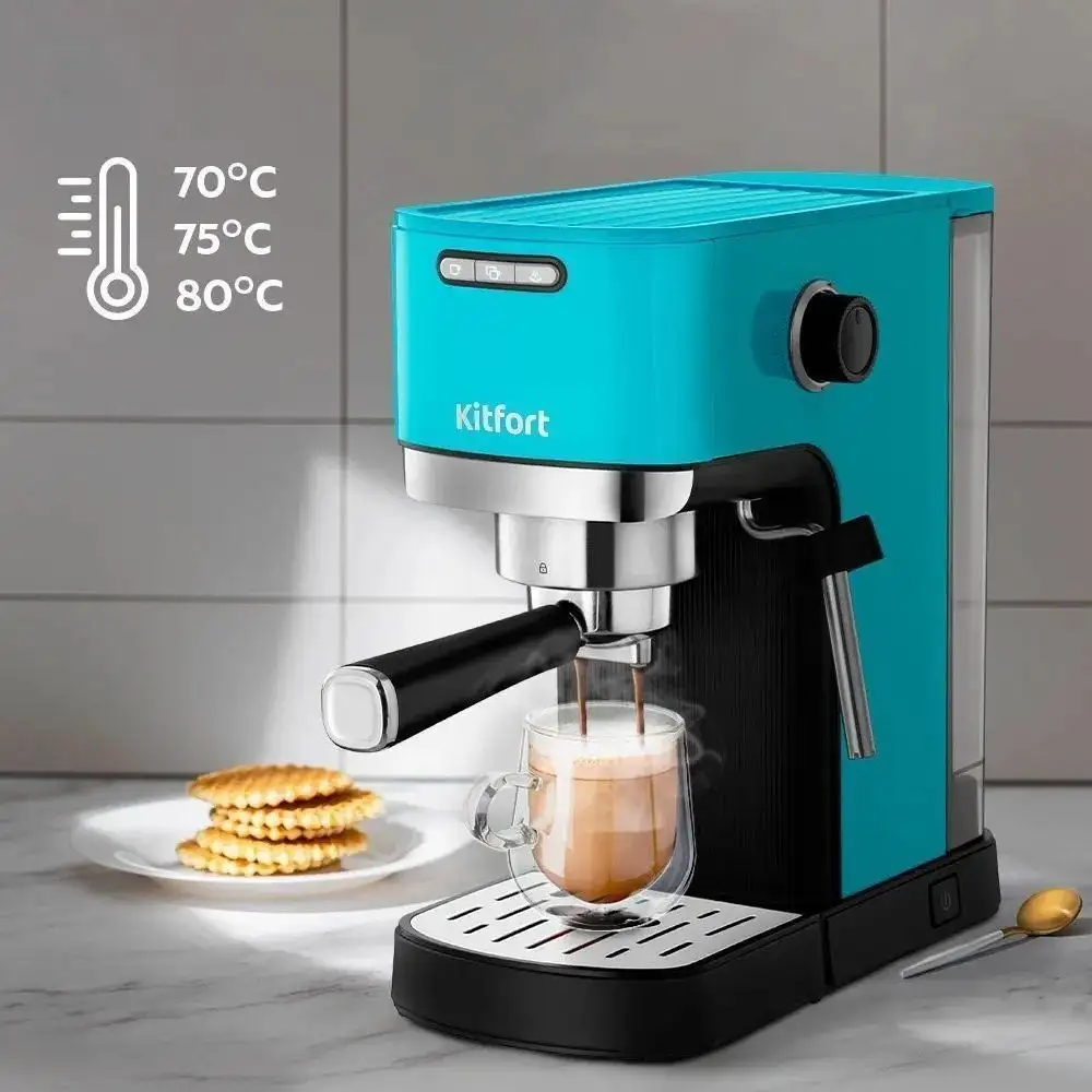 Рожковая кофеварка Kitfort KT-7461 - фото товара