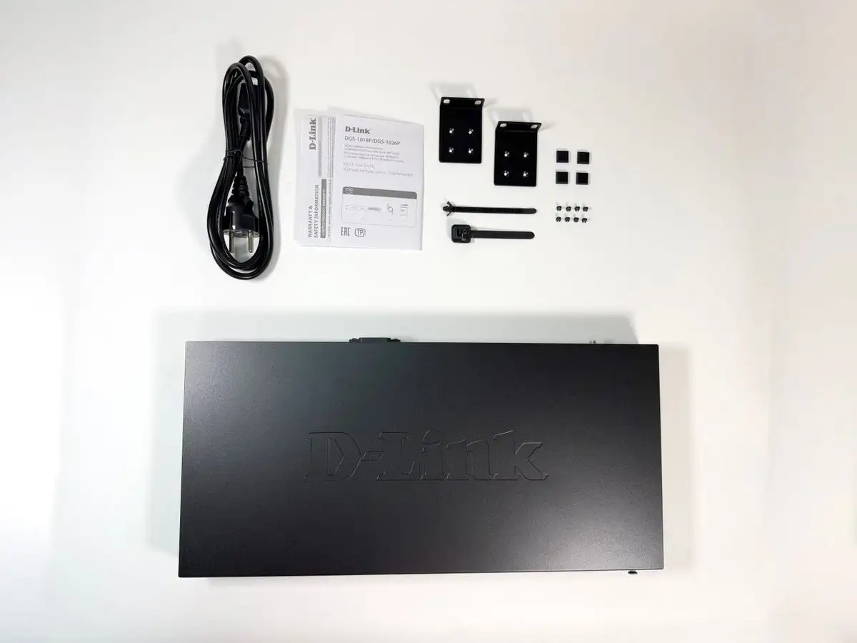 Неуправляемый коммутатор D-Link DGS-1018P/B1A – фото товара