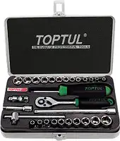 Набор торцевых головок Toptul GCAD2902 29 предметов – изображение в каталоге