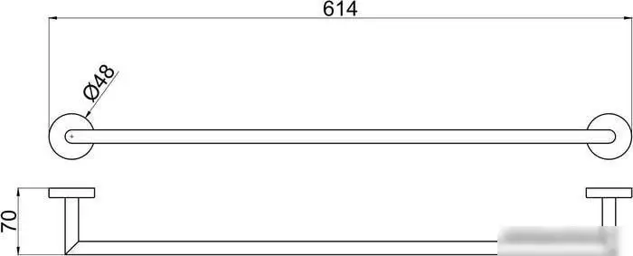 Держатель для полотенца Allen Brau Priority 6.31011-00 – фото товара