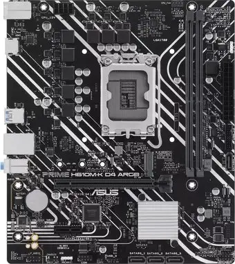 Материнская плата ASUS Prime H610M-K D4 ARGB – изображение в каталоге