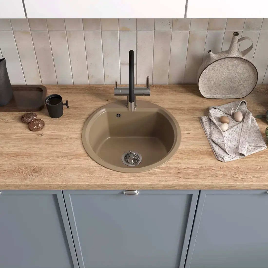 Кухонная мойка Reflexion Start RX0844SD - фото товара