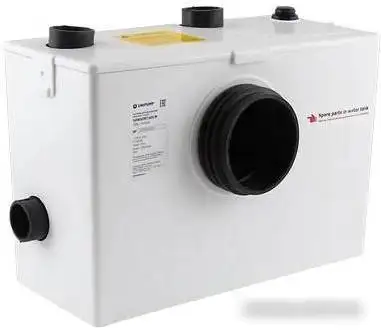 Канализационная установка Unipump SANIVORT 605 M 10м с ножом - фото товара