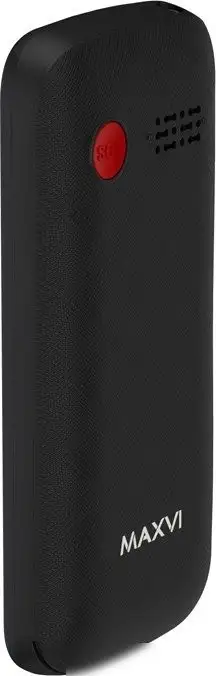 Телефон Maxvi B100i (черный) – фото товара