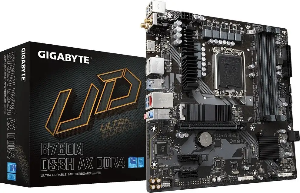 Материнская плата Gigabyte B760M DS3H AX DDR4 (rev. 1.x) – фото товара