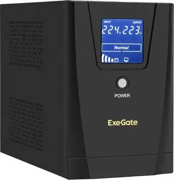 Источник бесперебойного питания ExeGate SpecialPro Smart LLB-1500.LCD.AVR.8C13 EP285501RUS – изображение в каталоге