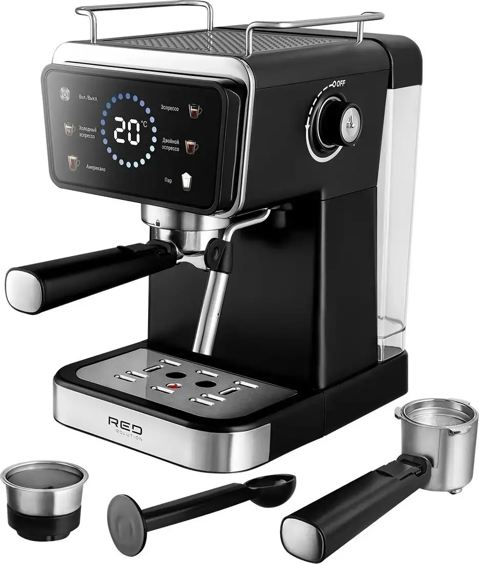 Рожковая кофеварка RED Solution COLORSENSE M1535 - фото товара