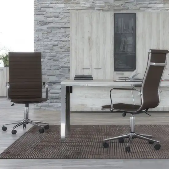 Кресло CHAIRMAN 755 (экопремиум коричневый) – фото товара