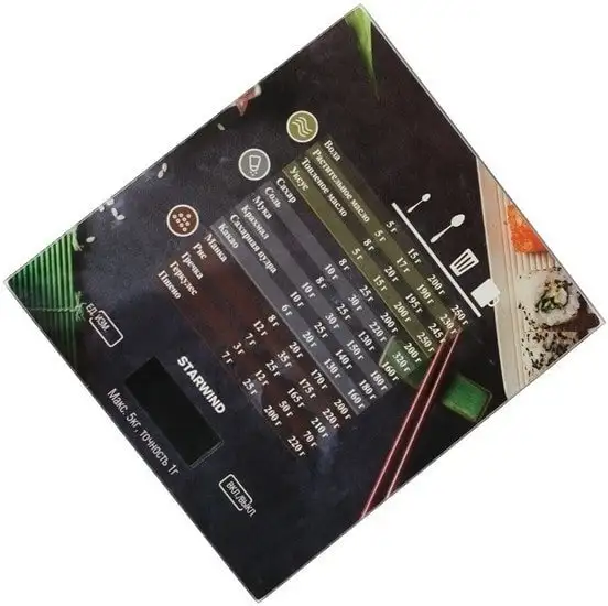 Кухонные весы StarWind SSK3377 - фото товара