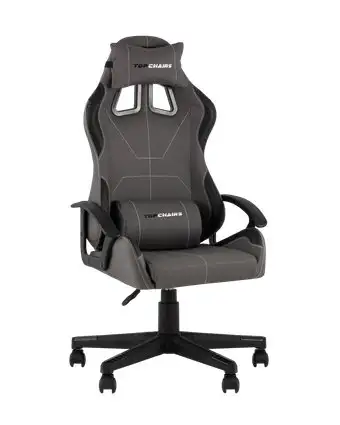 Игровое (геймерское) кресло TopChairs Wyvern GF-8066-6 (серо-черный) – изображение в каталоге