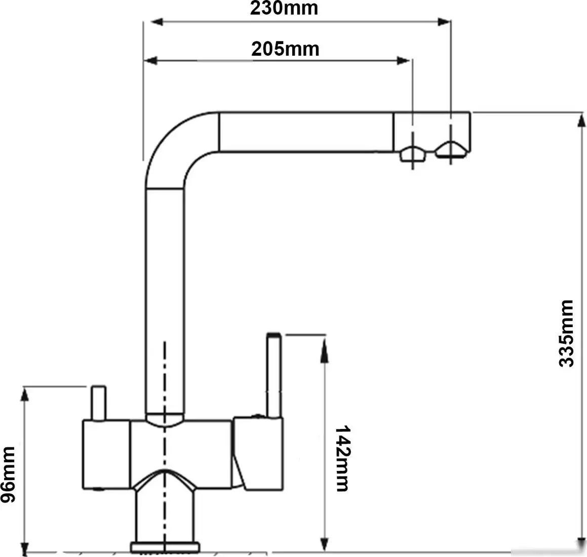 Смеситель Boch Mann Laura GR BM10425 - фото товара