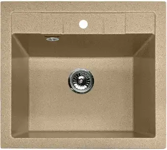 Кухонная мойка GranFest Quadro GF-Q561 (песочный) - изображение в каталоге