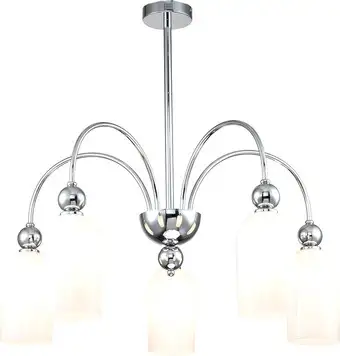Подвесная люстра Escada Ode 686/5PL E14*60W Chrome – изображение в каталоге