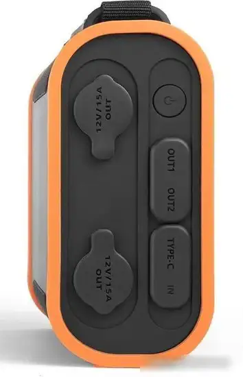 Портативная зарядная станция TopON TOP-X100 (черный/оранжевый) – фото товара