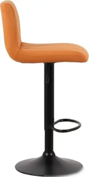Стул Mara Lumi Black Fabric (оранжевый)