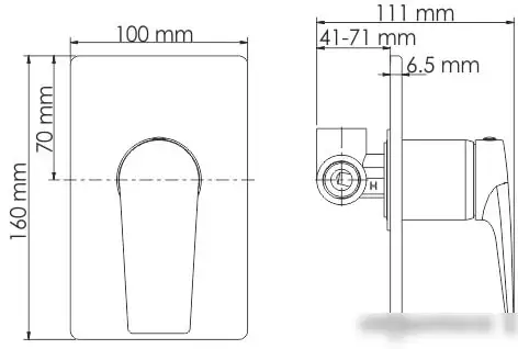 Смеситель Wasserkraft Glan 6651 - фото товара