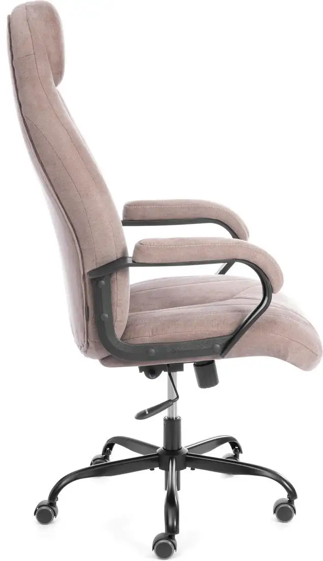 Офисное кресло TetChair Boss metalBL (ткань, светло-коричневый, KUB 03) – фото товара