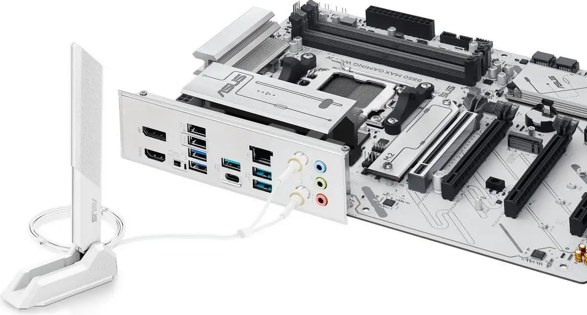Материнская плата ASUS B850 MAX Gaming WiFi W – фото товара