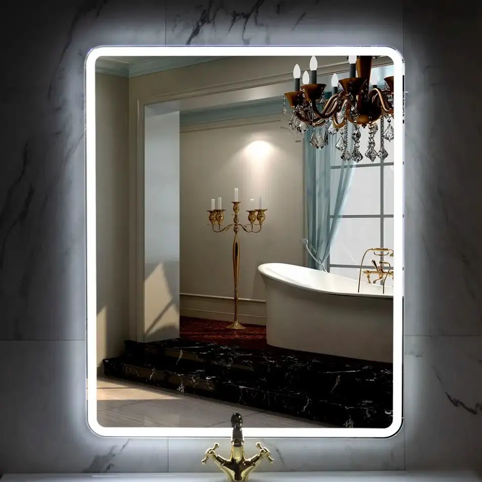 Пекам Зеркало Marta 1 60x90 marta1-60x90B (с подсветкой,с бесконтактным сенсором) – фото товара