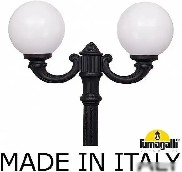 Городской фонарь Fumagalli Globe RICU OFIR/G250 2L FU_G25.157.R20.AYF1R – фото товара