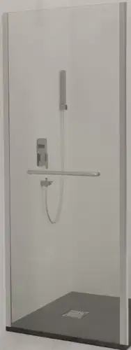 Душевая стенка RGW Z-060-1 352206100-11 100 (хром/прозрачное стекло) - изображение в каталоге