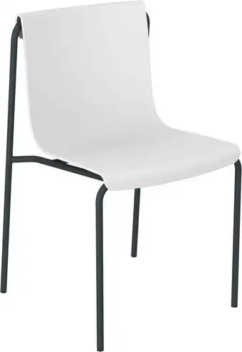 Стул Sheffilton SHT-S178 293082 (белый/антрацит) – изображение в каталоге