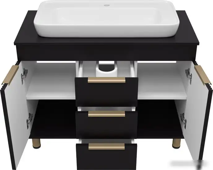 Brevita Тумба под умывальник Enfida 100 ENF-06100-0243Я – фото товара