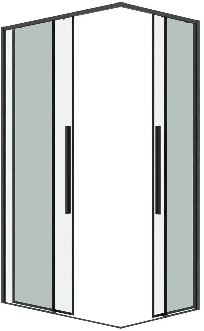 Душевой уголок Grossman Galaxy 110x90x195 300.K33.01.1190.42.00 (графит сатин/прозрачное стекло) - фото товара