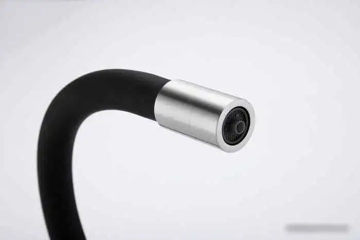 Смеситель Paulmark Salix Sa213419-GM (черный/вороненая сталь) - фото товара