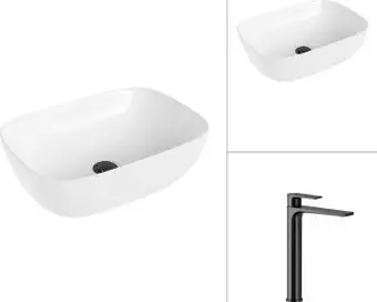 Умывальник Lauter 21493A + Reef 21CK8678BS - изображение в каталоге