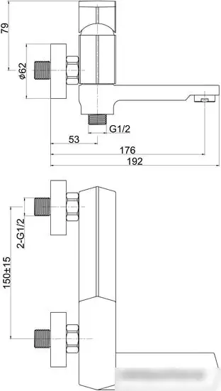 Смеситель Cersanit Wisla 63056 - фото товара