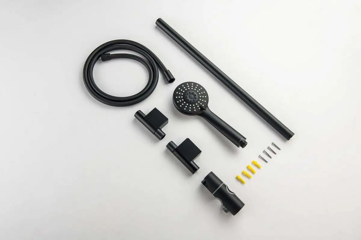 Душевой гарнитур Aquatek Бетта AQ2017MB (черный матовый) - фото товара