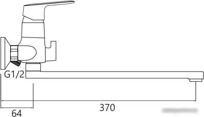 Смеситель Gross Aqua Flat 7250520C-35F - фото товара