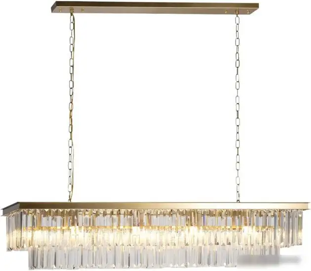 Подвесная люстра LOFT IT Prism Clear 10019/1200R Gold – фото товара