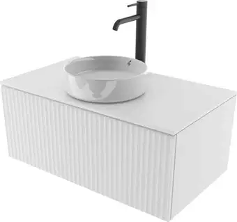 ЗОВ Тумба под умывальник Кито 60 K60LW0MFWPM (флавио белый) – изображение в каталоге