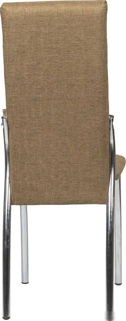 Стул ВВР Прага (коричневый/хром, рогожка)