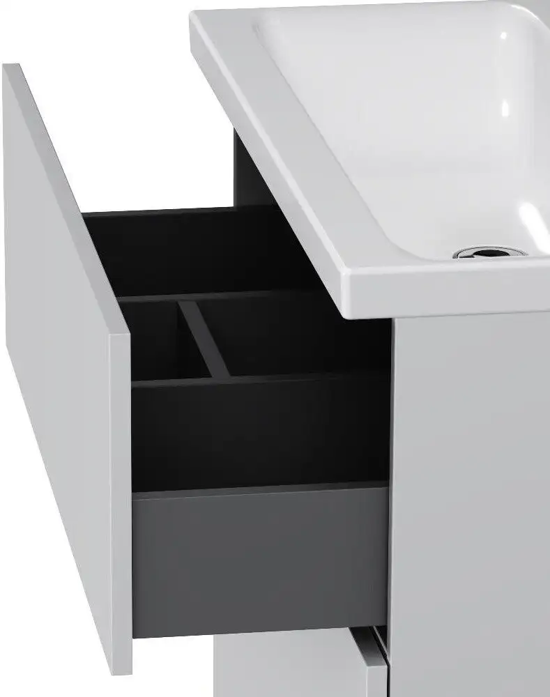 AM.PM Тумба под умывальник Gem 80 см M90FSX0802WG – фото товара