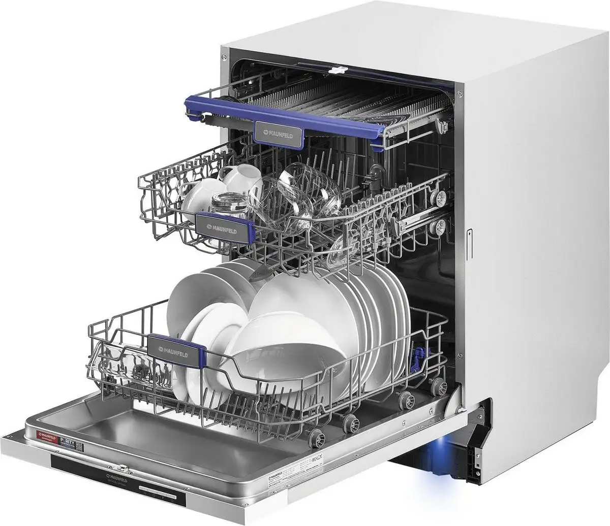 Встраиваемая посудомоечная машина MAUNFELD MLP-123D Light Beam - фото товара