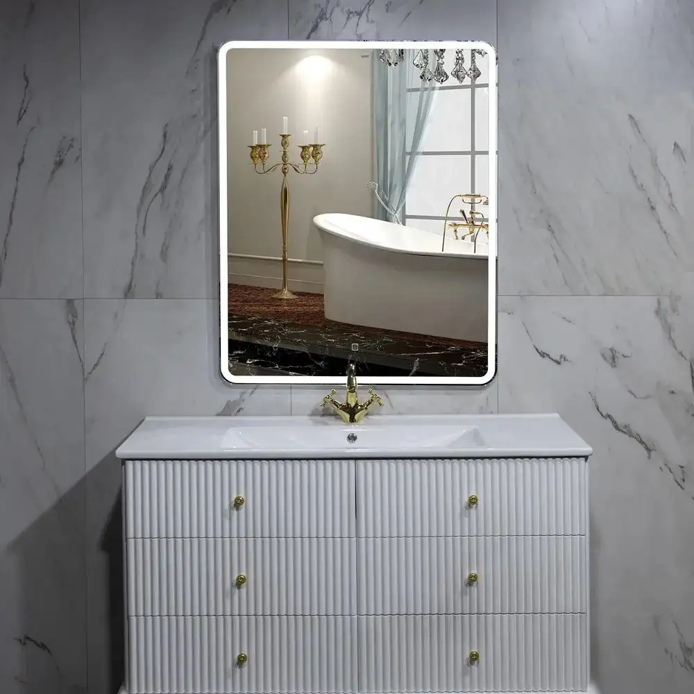 Пекам Зеркало Marta 1 60x100 marta1-60x100s (с подсветкой и сенсором на прикосновение) – фото товара