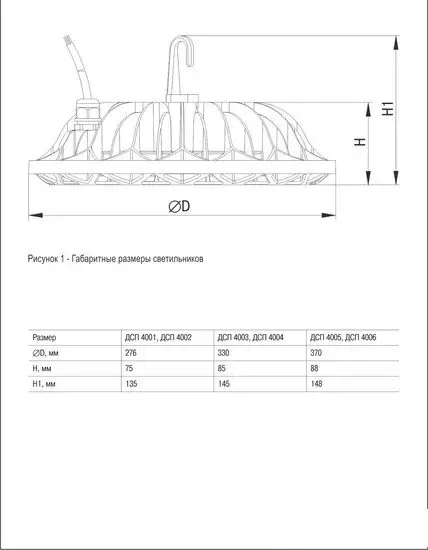 Светильник IEK LDSP0-4002-100-65-K23 – фото товара