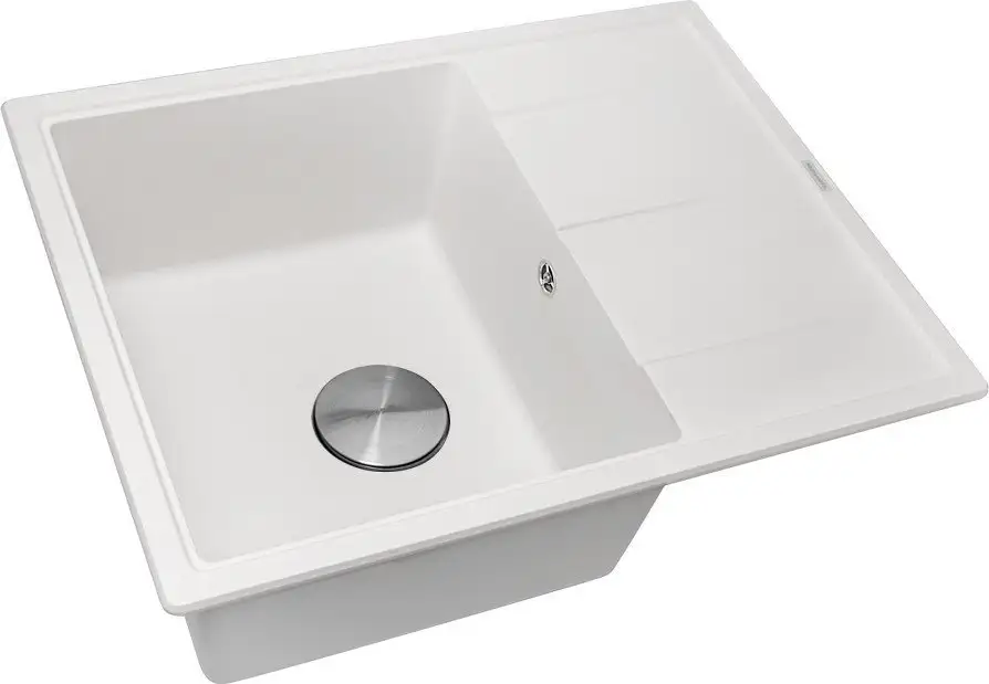 Кухонная мойка ZorG Rock 65 Premium alba - фото товара