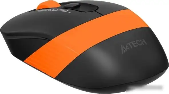 Мышь A4Tech Fstyler FG10 (черный/оранжевый) – фото товара