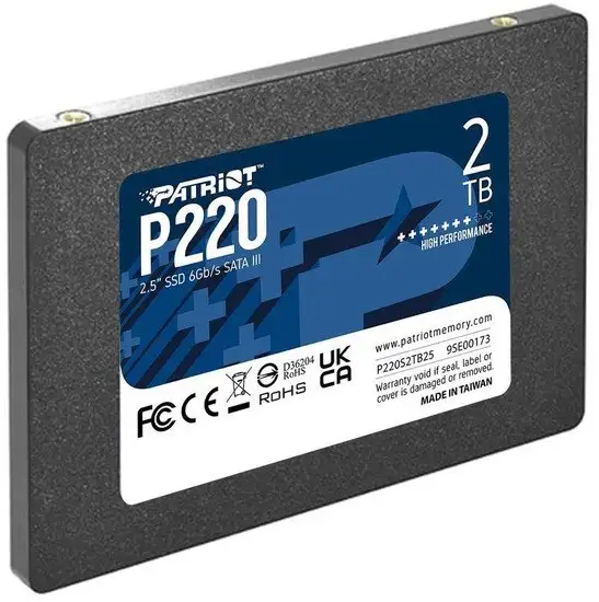 SSD Patriot P220 2TB P220S2TB25 – фото товара