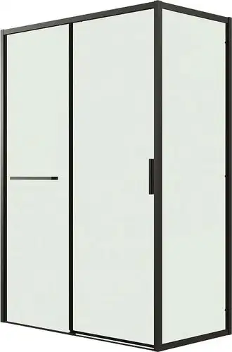 Душевой уголок Grossman Style 110x80x195 120.K33.05.1180.21.00 (черный матовый/прозрачное стекло) - изображение в каталоге