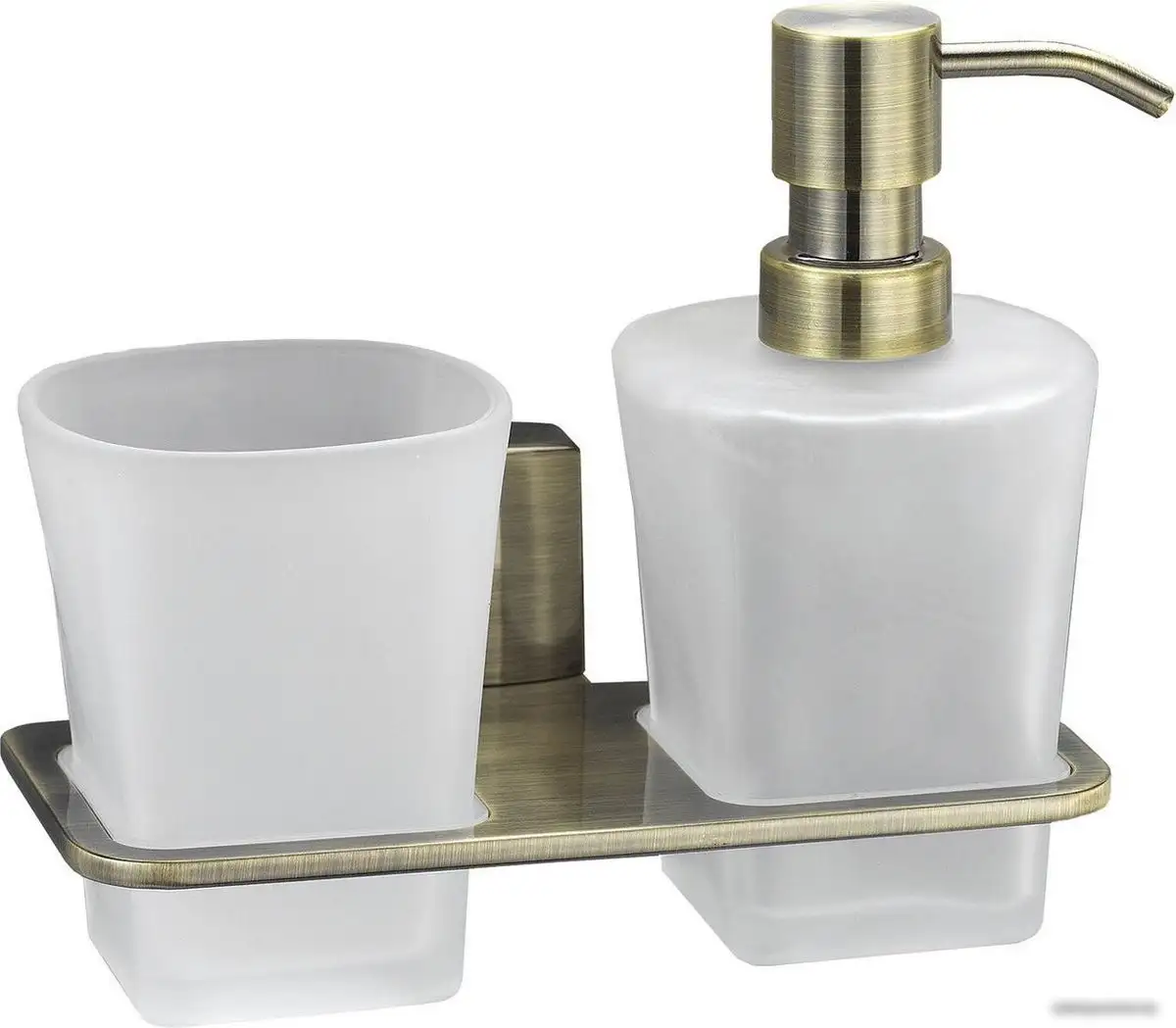 Держатель для стакана и дозатора мыла Wasserkraft Exter K-5289 – фото товара