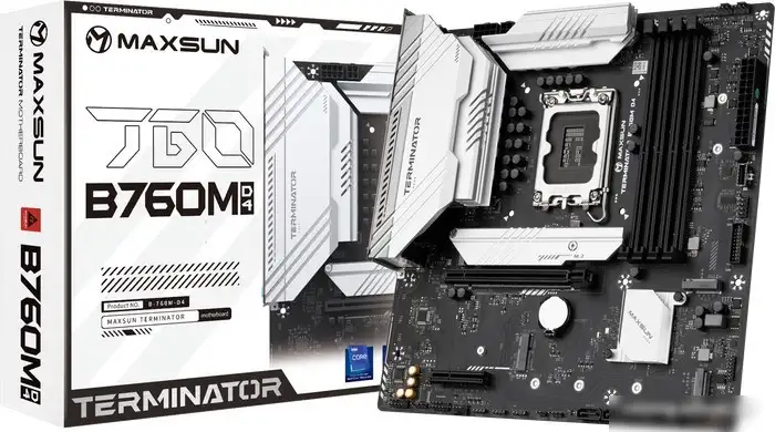 Материнская плата Maxsun Terminator B760M D4 – фото товара