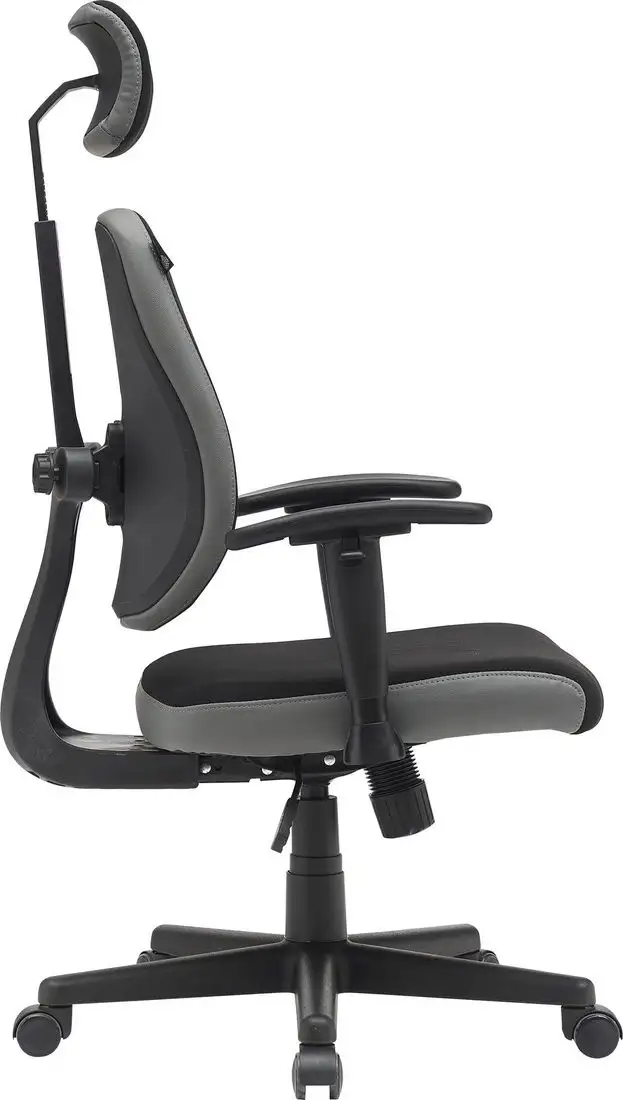 Офисное кресло CACTUS CS-CHR-MC03-BKGY (черный/серый) – фото товара